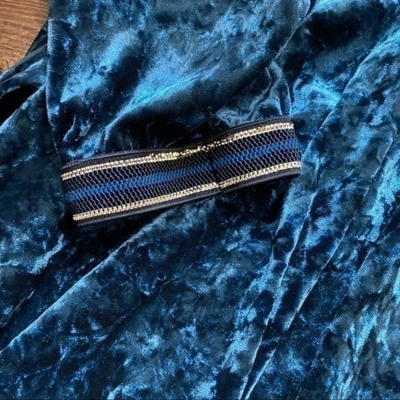 Zara Velvet Dress Size S womens tunic mini dress small - Picture 8 of 8